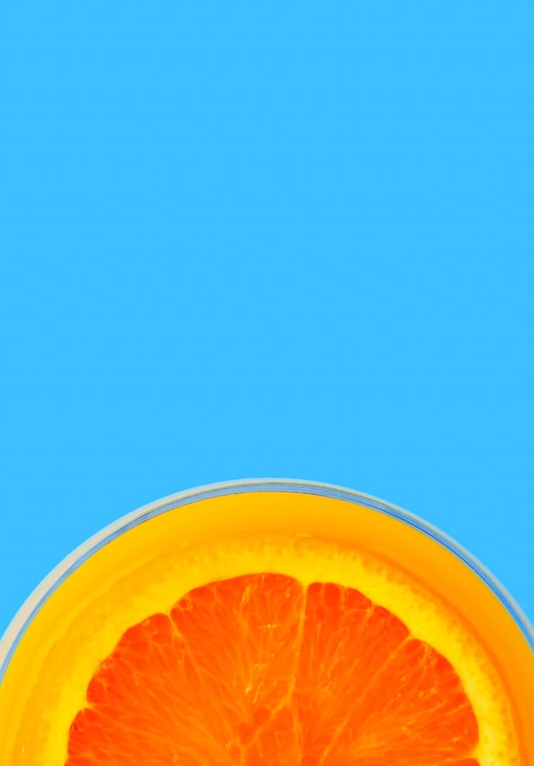 sliced orange